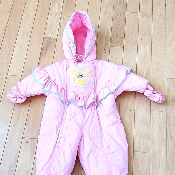 Frost-Fighter Pink Baby Bunting 18 Months - Picture 2 of 9